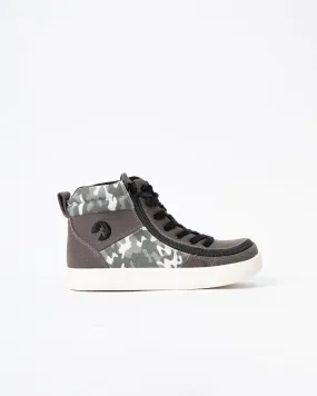 Street High Top (Kids) - Grey Camo