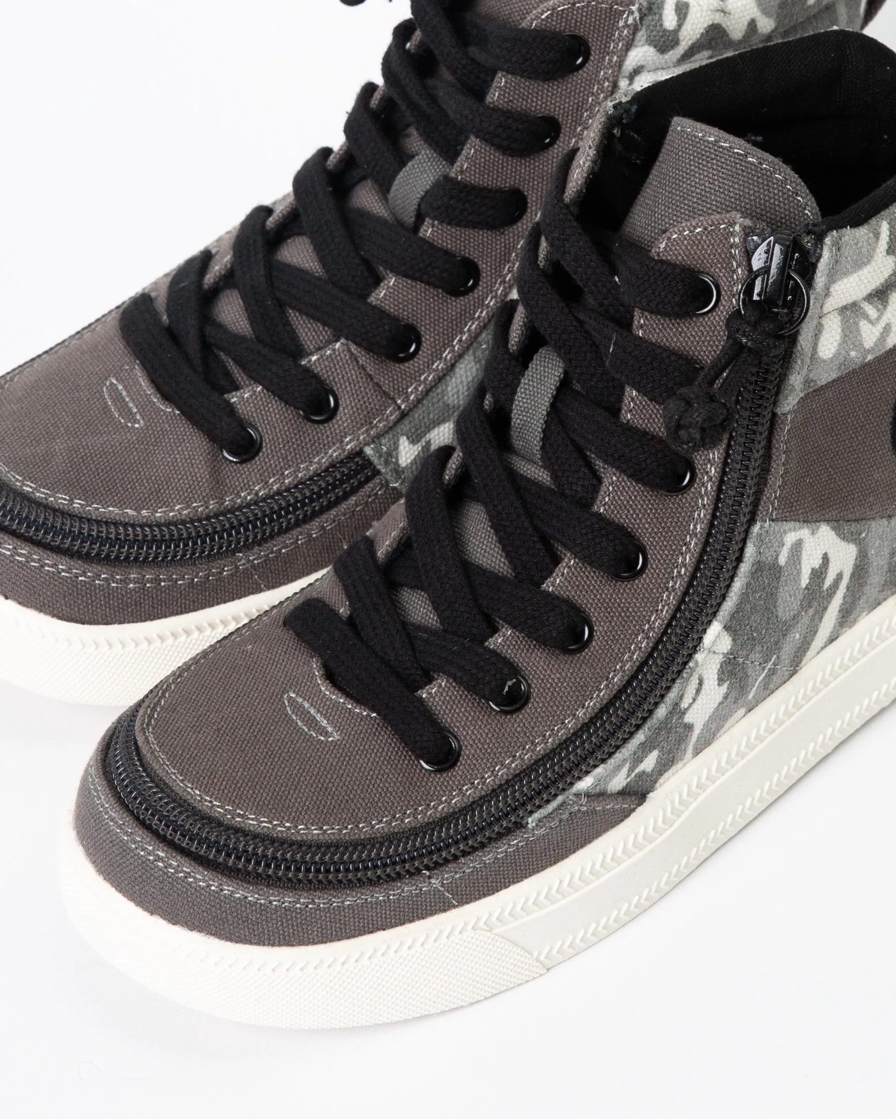 Street High Top (Kids) - Grey Camo