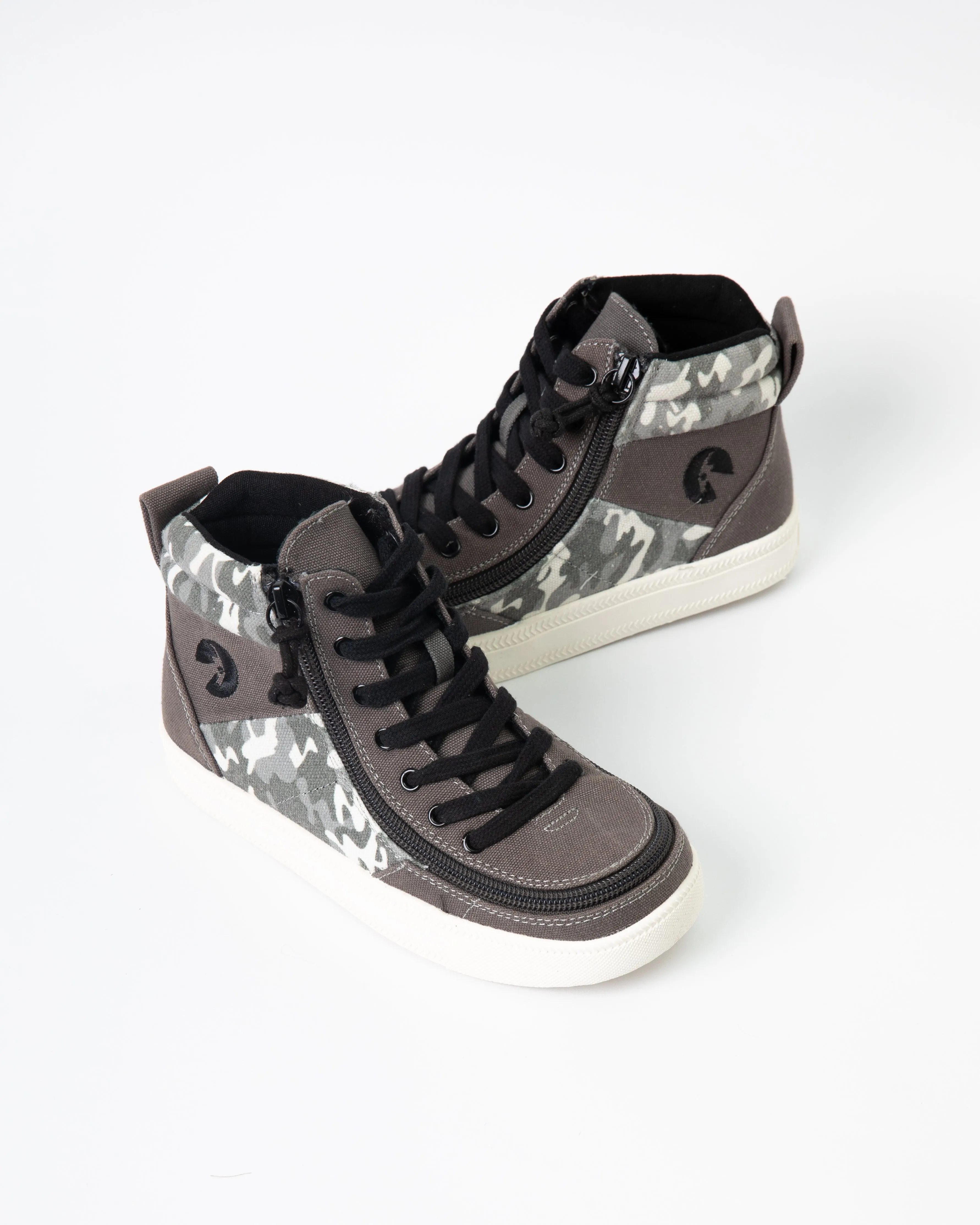 Street High Top (Kids) - Grey Camo