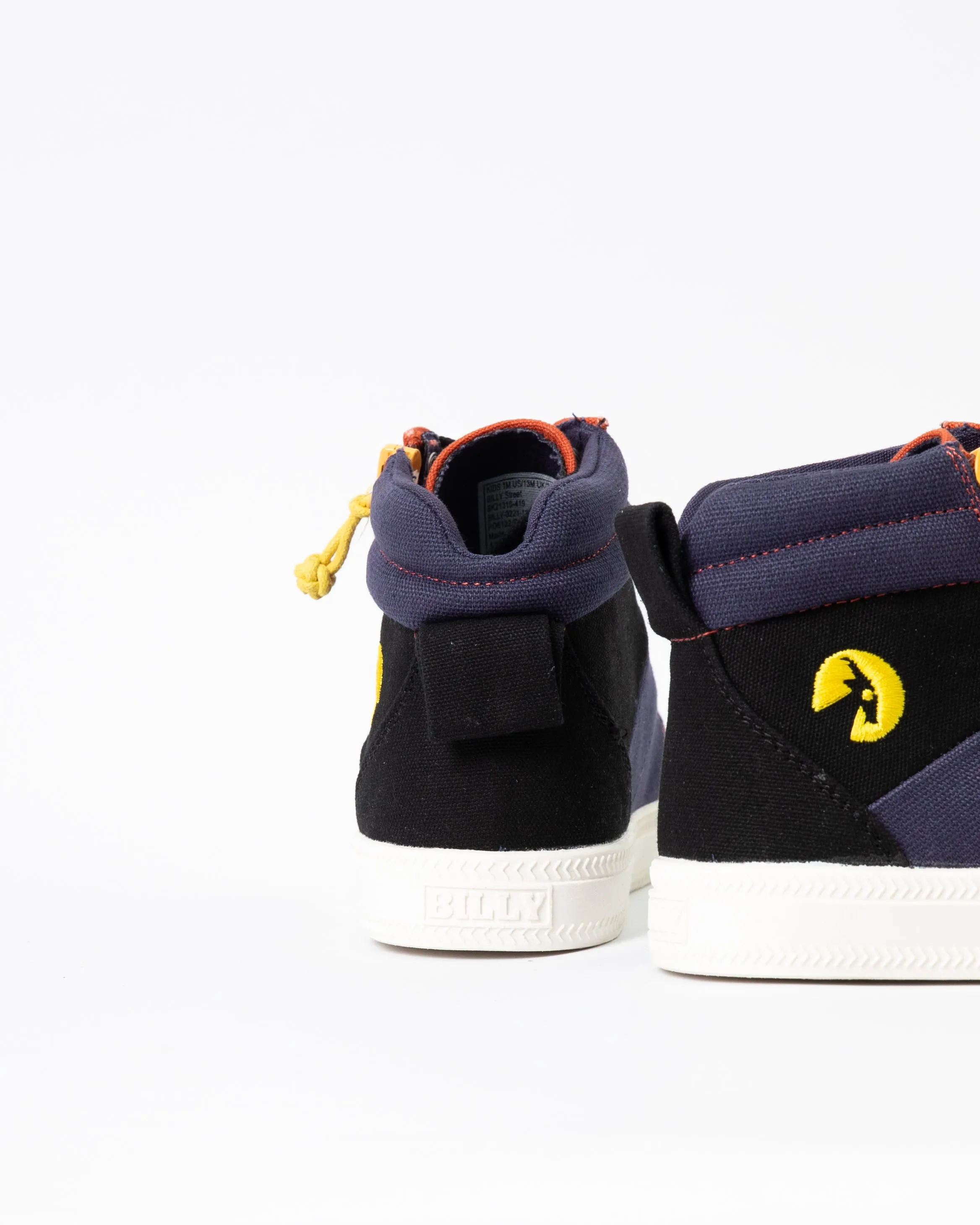 Street High Top (Kids) - Navy Colourblock