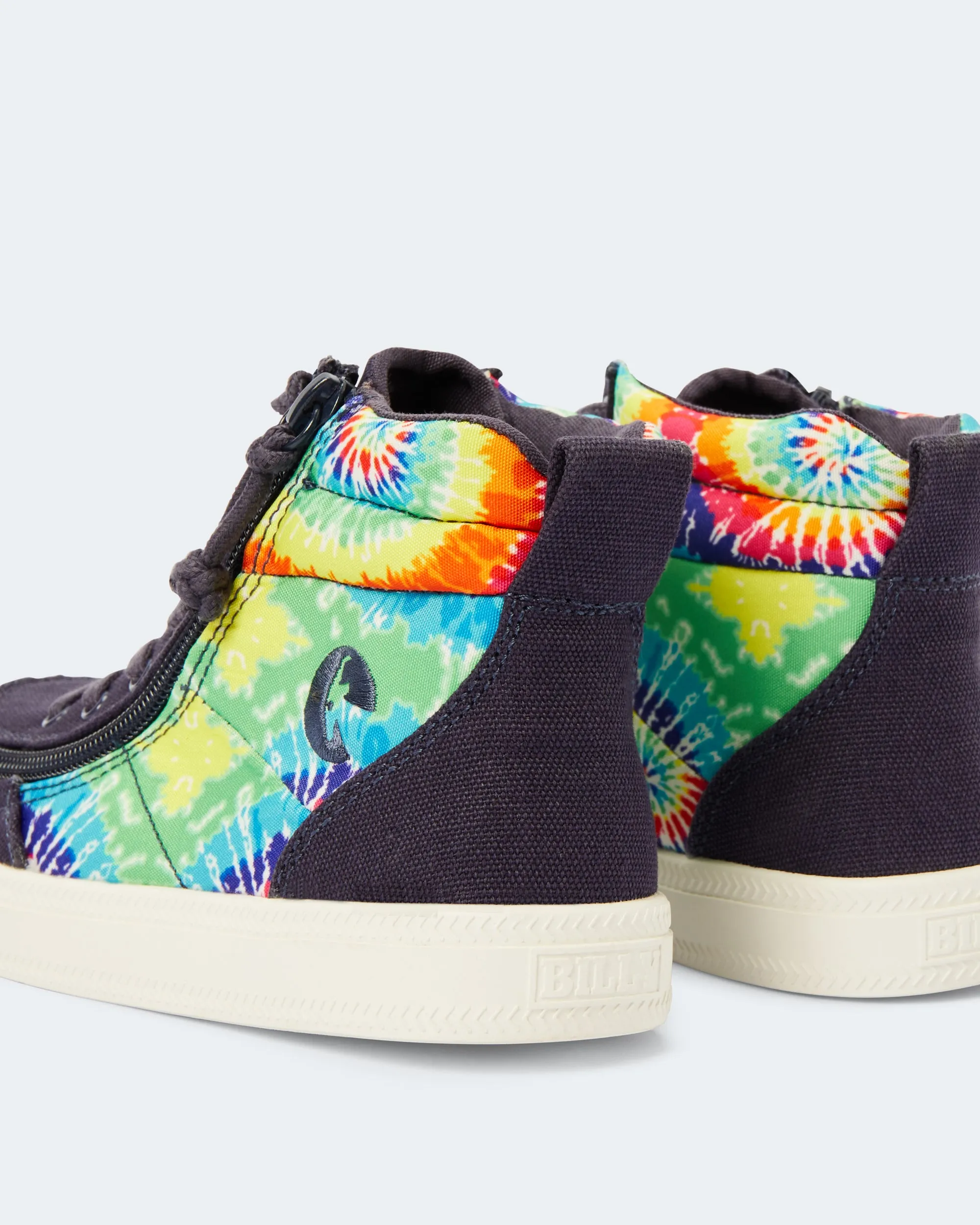 Street High Top (Kids) - Navy Tie Dye