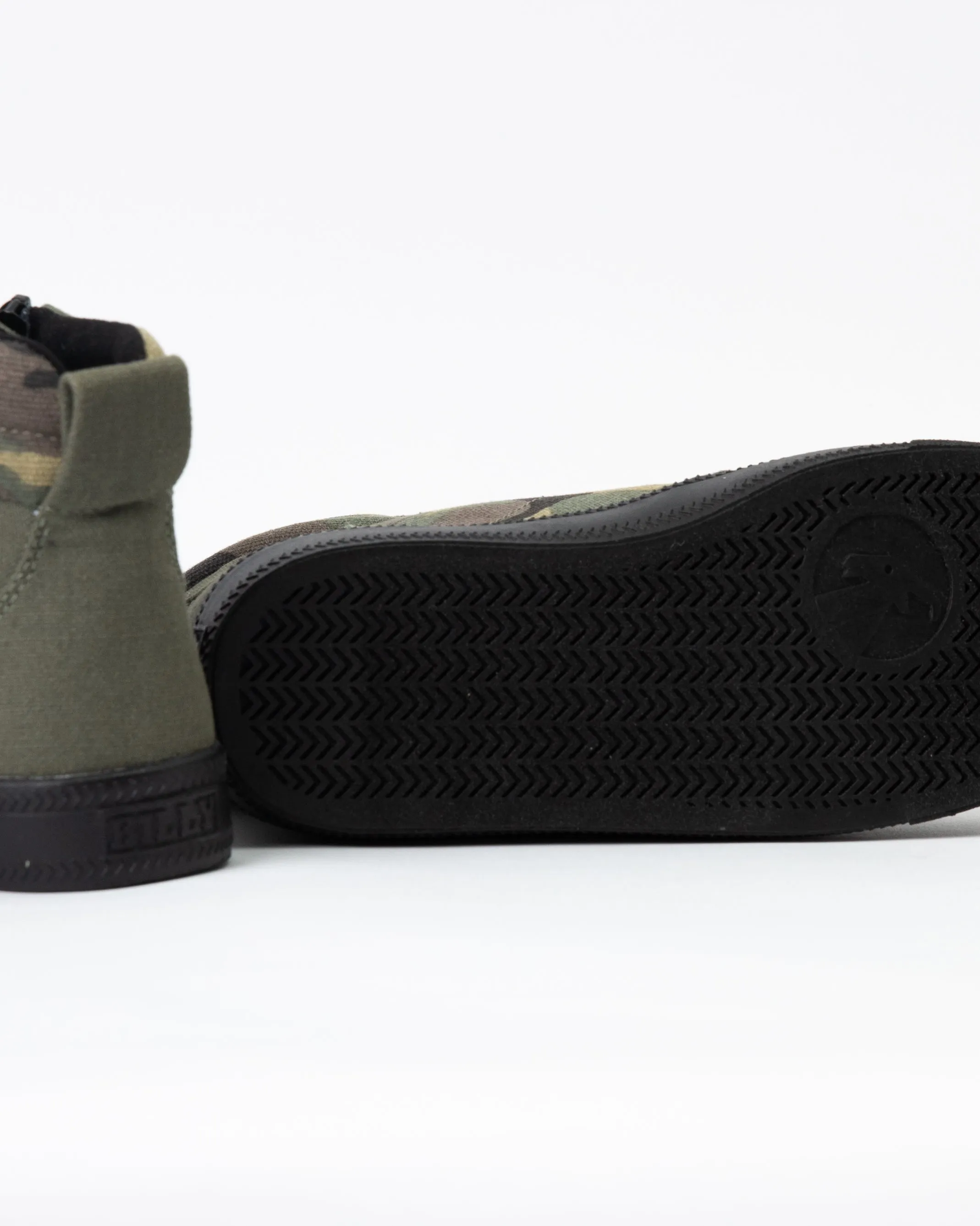 Street High Top (Kids) - Olive Camo