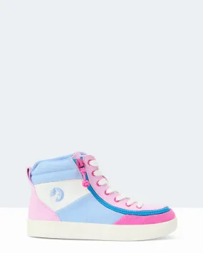 Street High Top (Kids) - Pink Colourblock