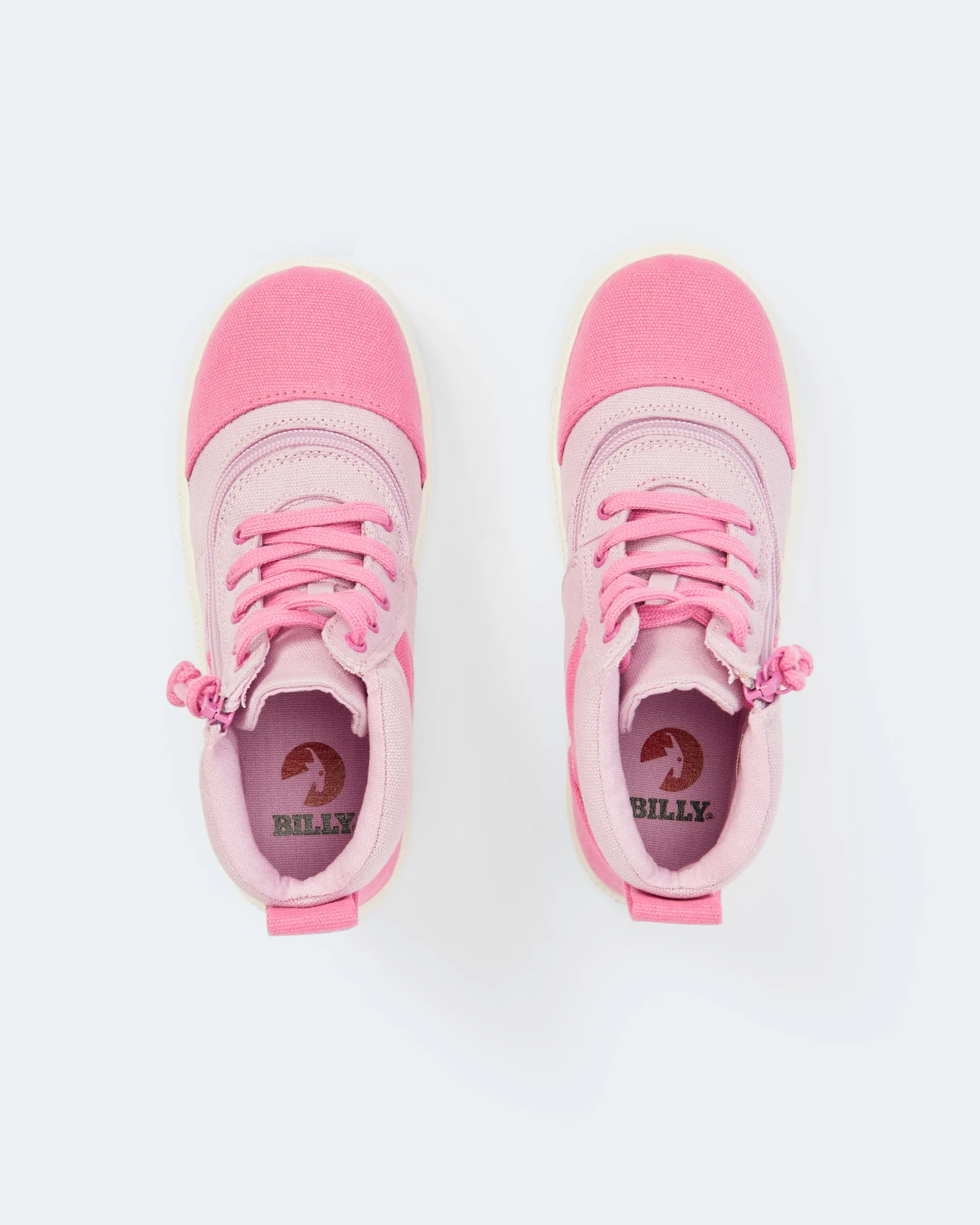 Street Short Wrap High Top (Kids) - Pink/Pink