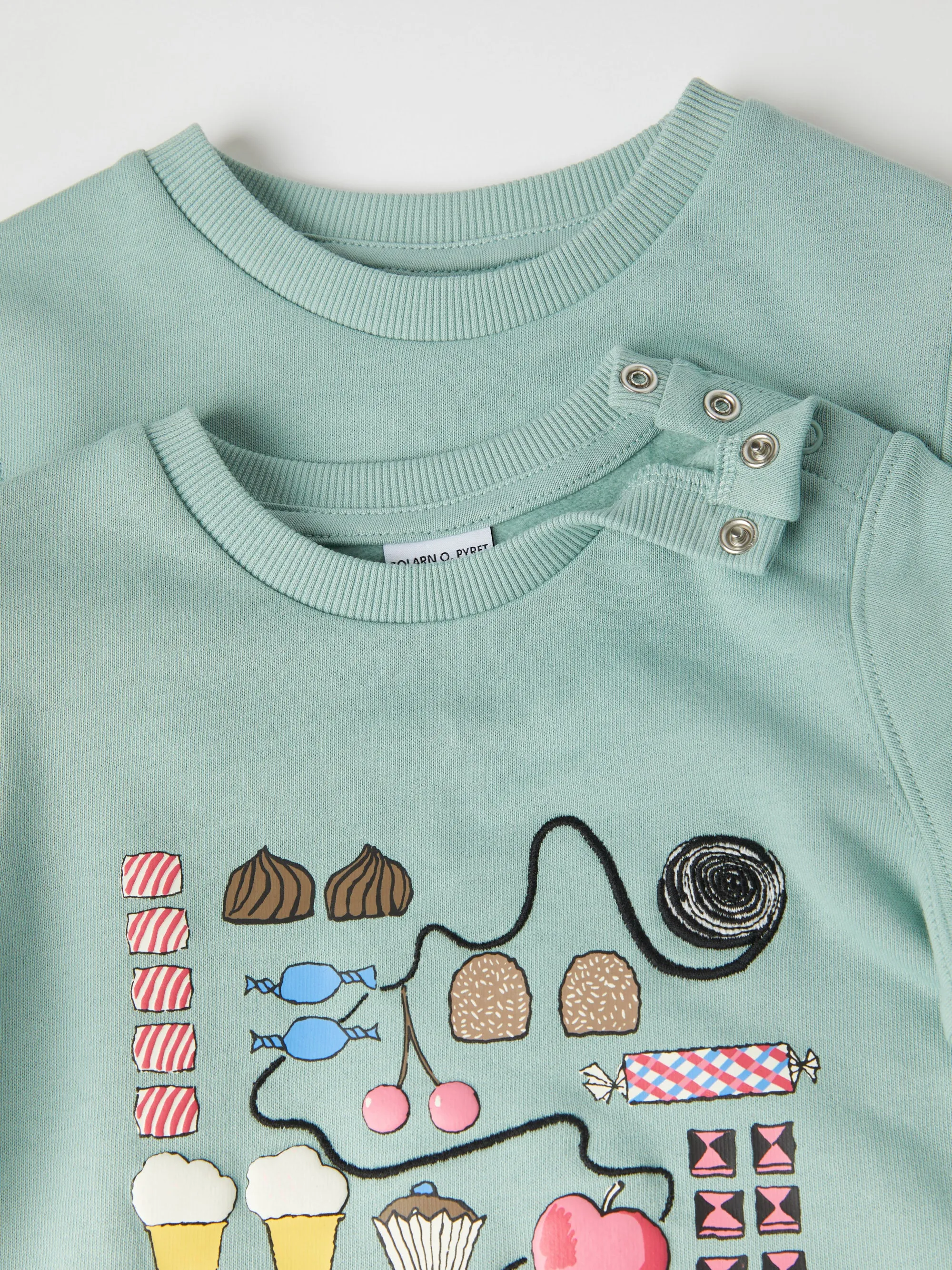 Sweet Treats Print Kids Sweatshirt