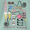 Sweet Treats Print Kids Sweatshirt