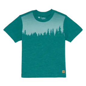 North Sea Heather Juniper Kids T-Shirt