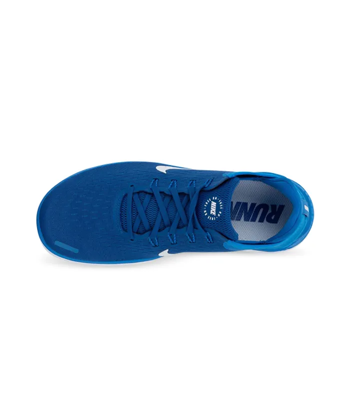 Kids Team Royal White Photo Blue Nike Free Run 2018 (PS)