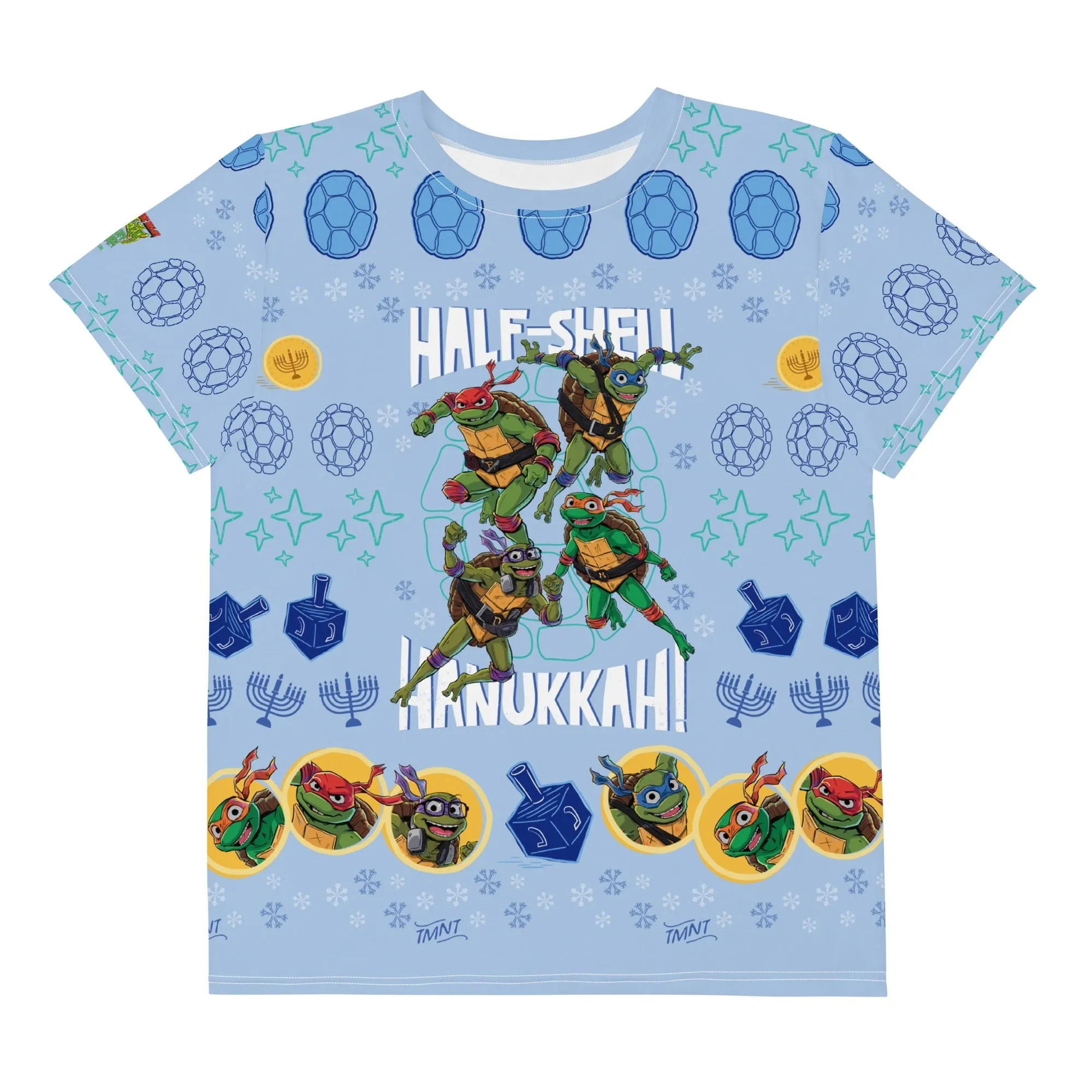 Teenage Mutant Ninja Turtles Hanukkah Kids T-shirt