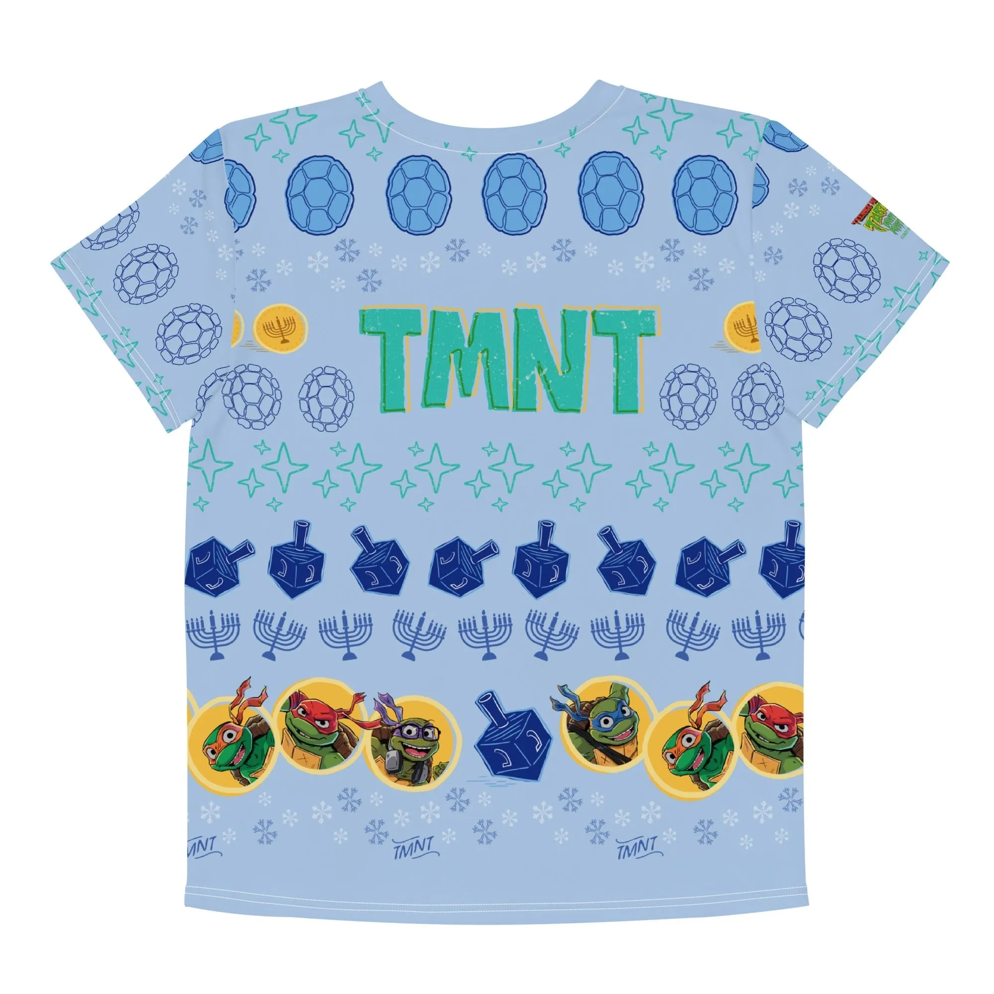 Teenage Mutant Ninja Turtles Hanukkah Kids T-shirt