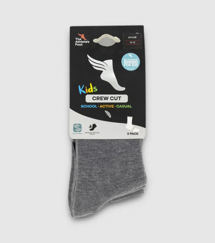 the athlete's foot kids socks - 3 pack