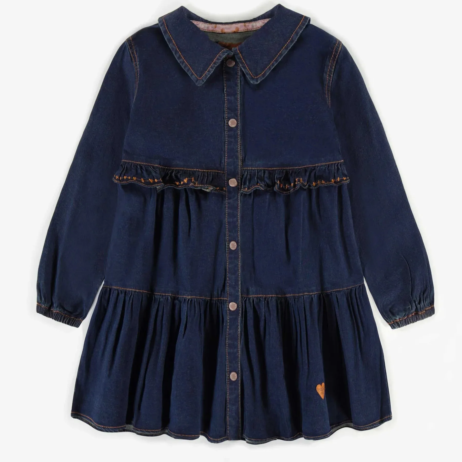 The Kaycee Denim Dress - KIDS