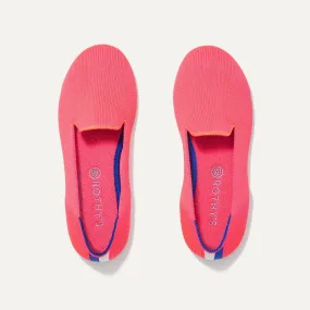 The Kids Loafer in Flamingo