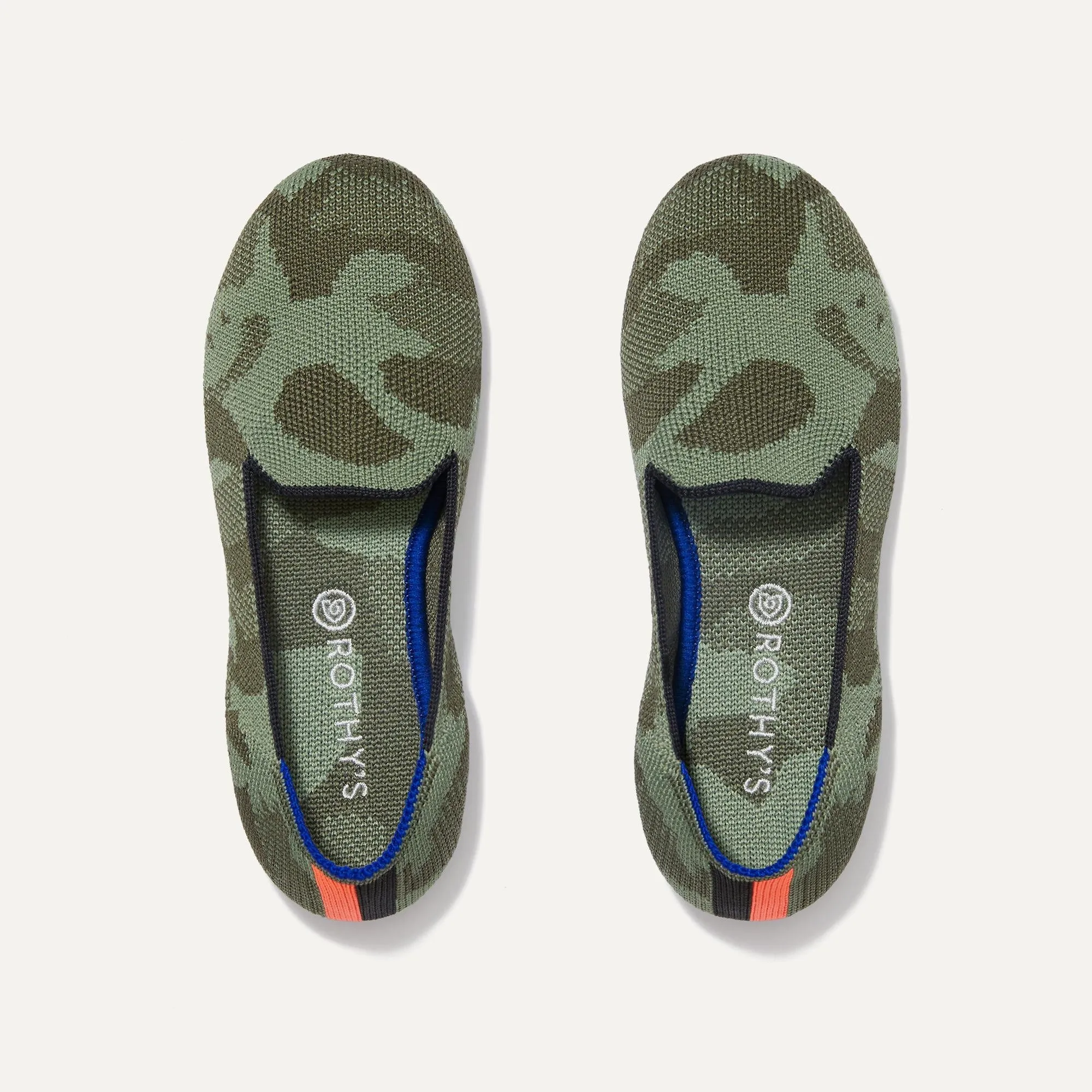 The Kids Loafer in Olive Camo