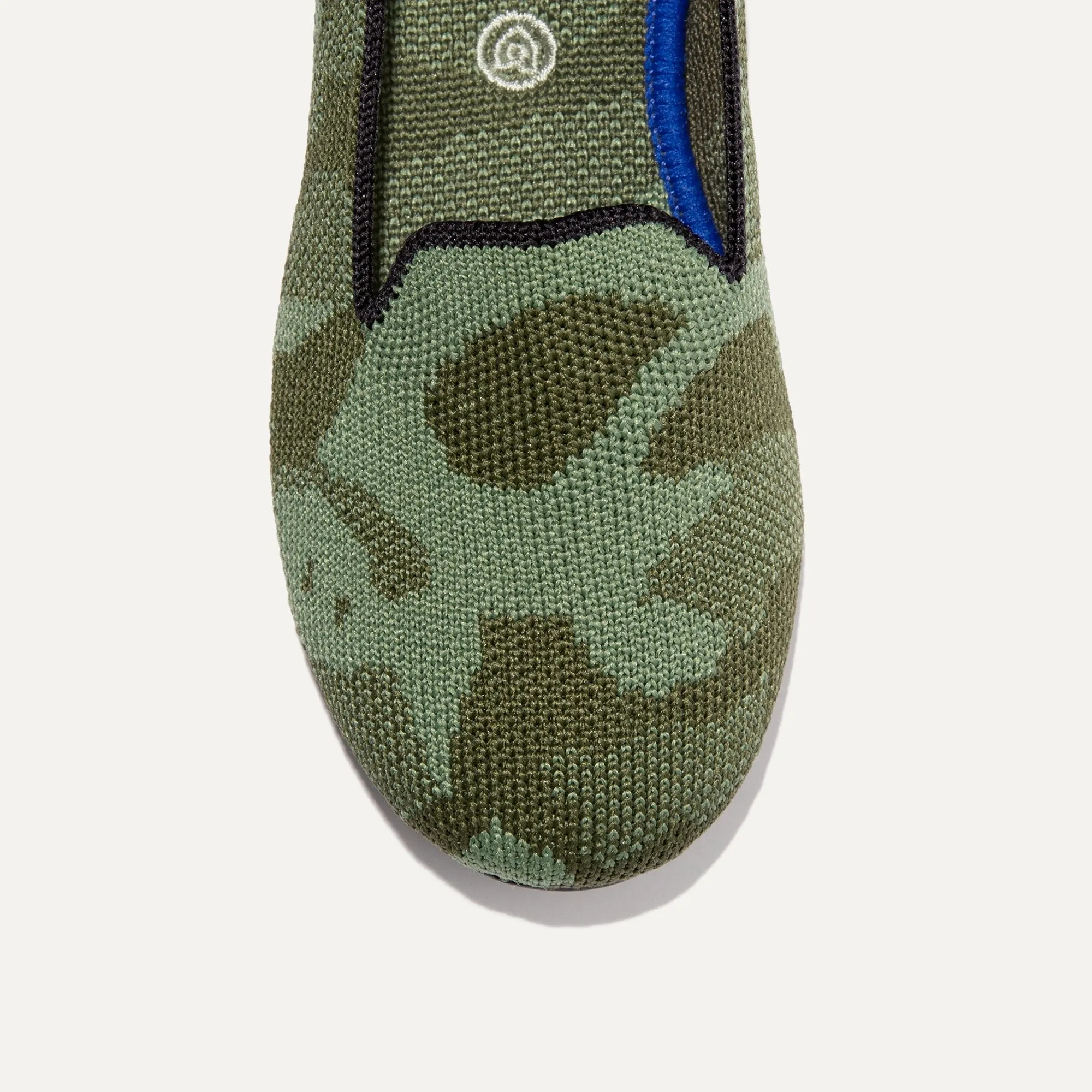 The Kids Loafer in Olive Camo