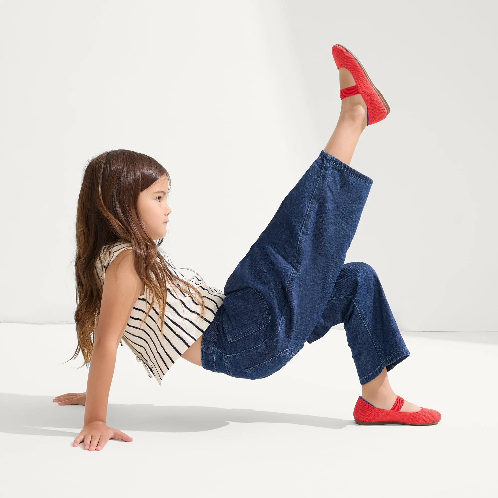 The Kids Mary Jane in Glamour Red