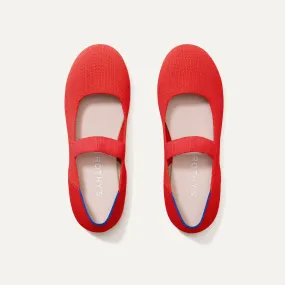 The Kids Mary Jane in Glamour Red