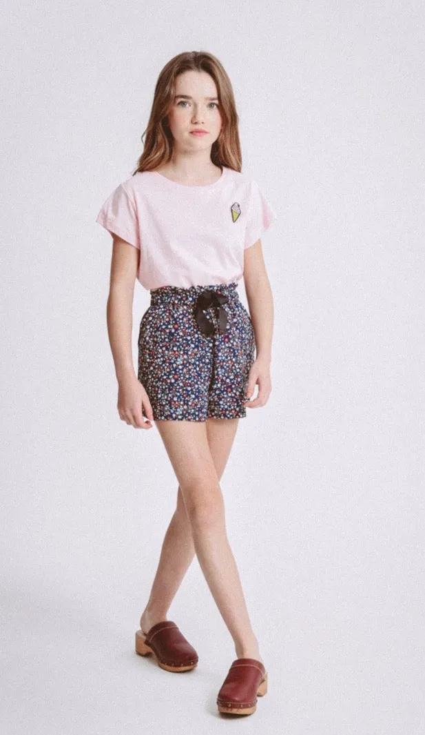 The Lucy Floral Shorts - KIDS