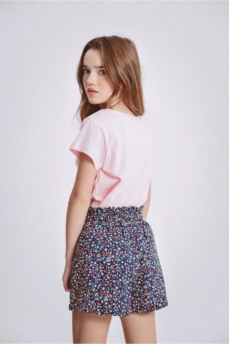 The Lucy Floral Shorts - KIDS