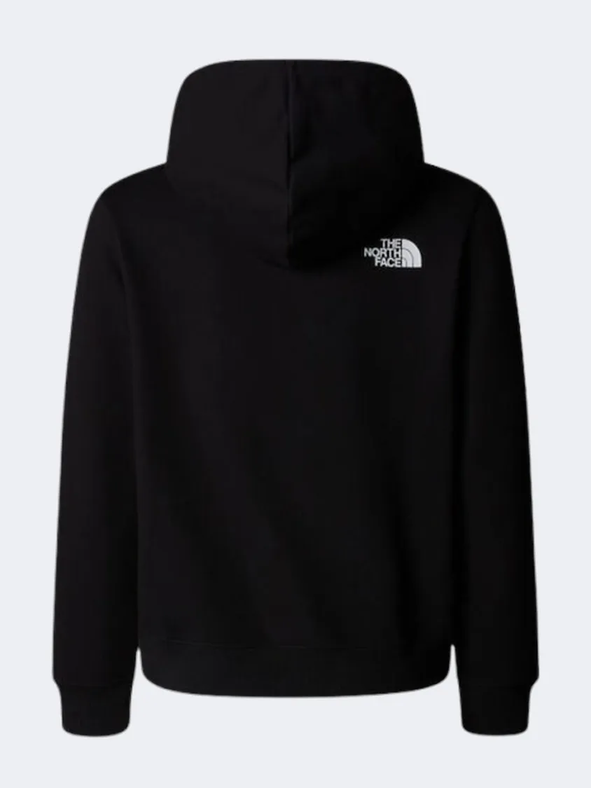 The North Face Varsity Graphic Relaxed Kids Lifestyle Hoody Black/Gold