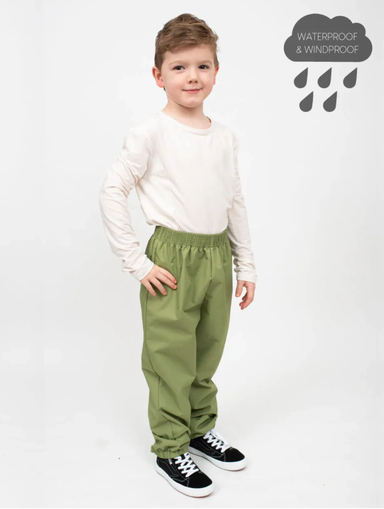 The Splash Pant - Olive - KIDS