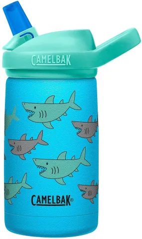 thermos Camelbak Eddy+ Kids Vacuum Stainless 0.35 - School Of Sharks - kid´s