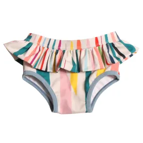 Tia Cibani Kids Baby Clementine Swim Bottoms - Rainbow Stripes