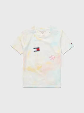 Tie Dye Tee (Kids) - Fresh White