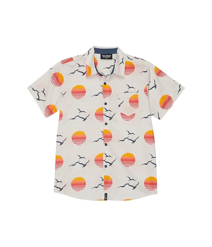 Tiny Whales Take It Easy Button-Up (Toddler/Little Kids/Big Kids)