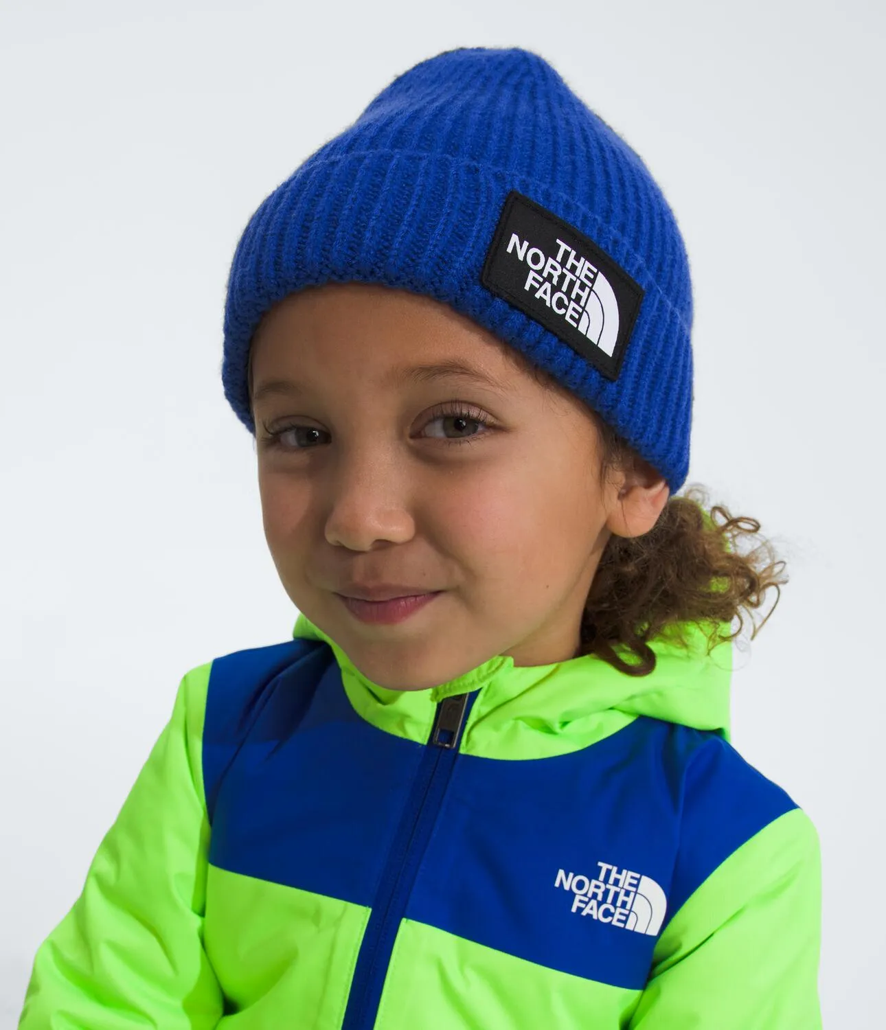 TNF Box Logo Cuffed Beanie (Kids')