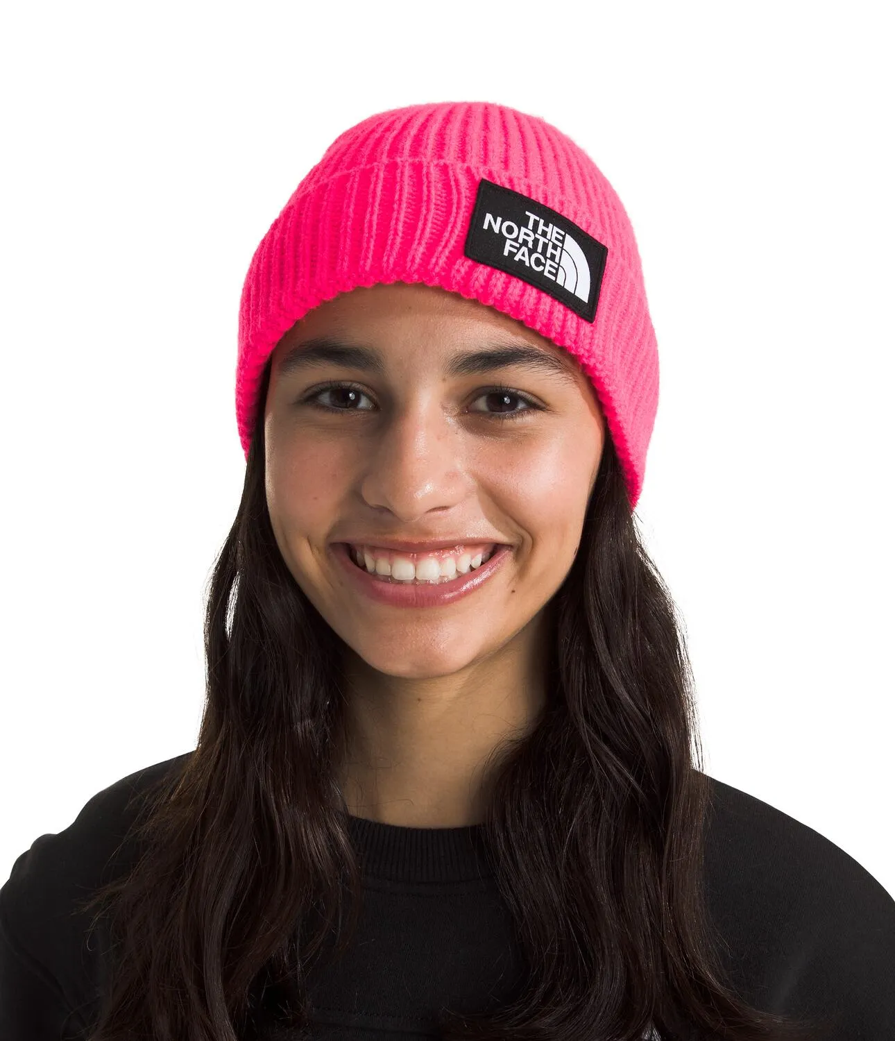 TNF Box Logo Cuffed Beanie (Kids')