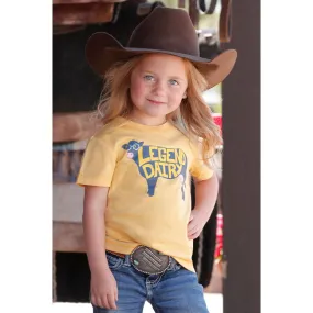 Toddler Yellow Dairy T Shirt