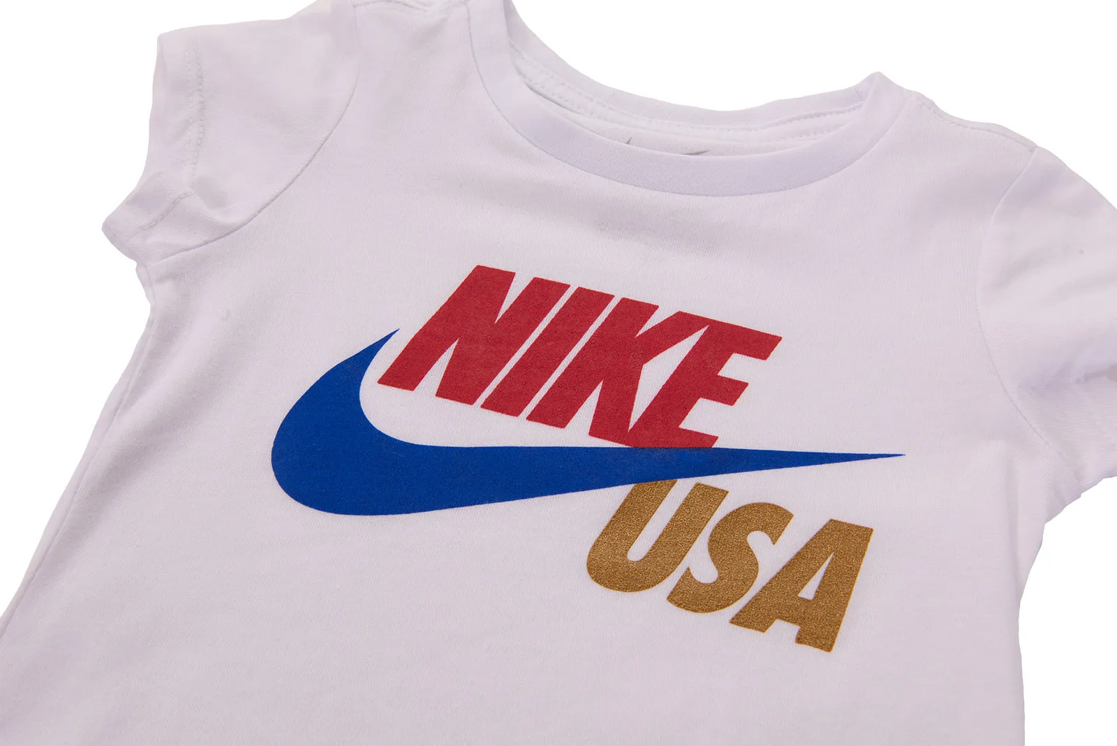 Toddler/Little Girls' Tee USA Swoosh Nike USATF