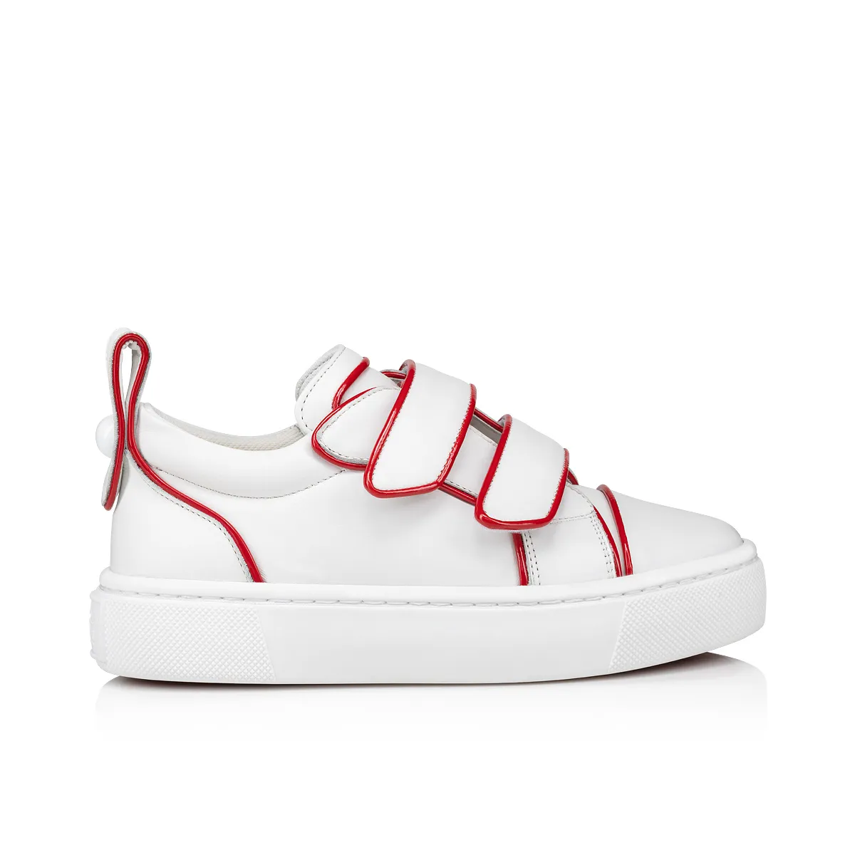 Toyototoy Sneakers - Patent calf leather - Bianco - Kids