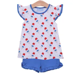 Kids' Patriotic Ice Cream Outfit