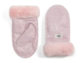 UGG Children's Pink Hearts Mittens (Toddler/Little Kids)