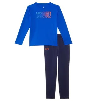 Logo Long Sleeve Jogger Set for Kids by Under Armour