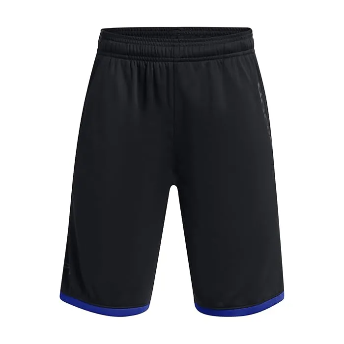 Under Armour Kids Stunt 3.0 Printed Shorts (Big Kids)