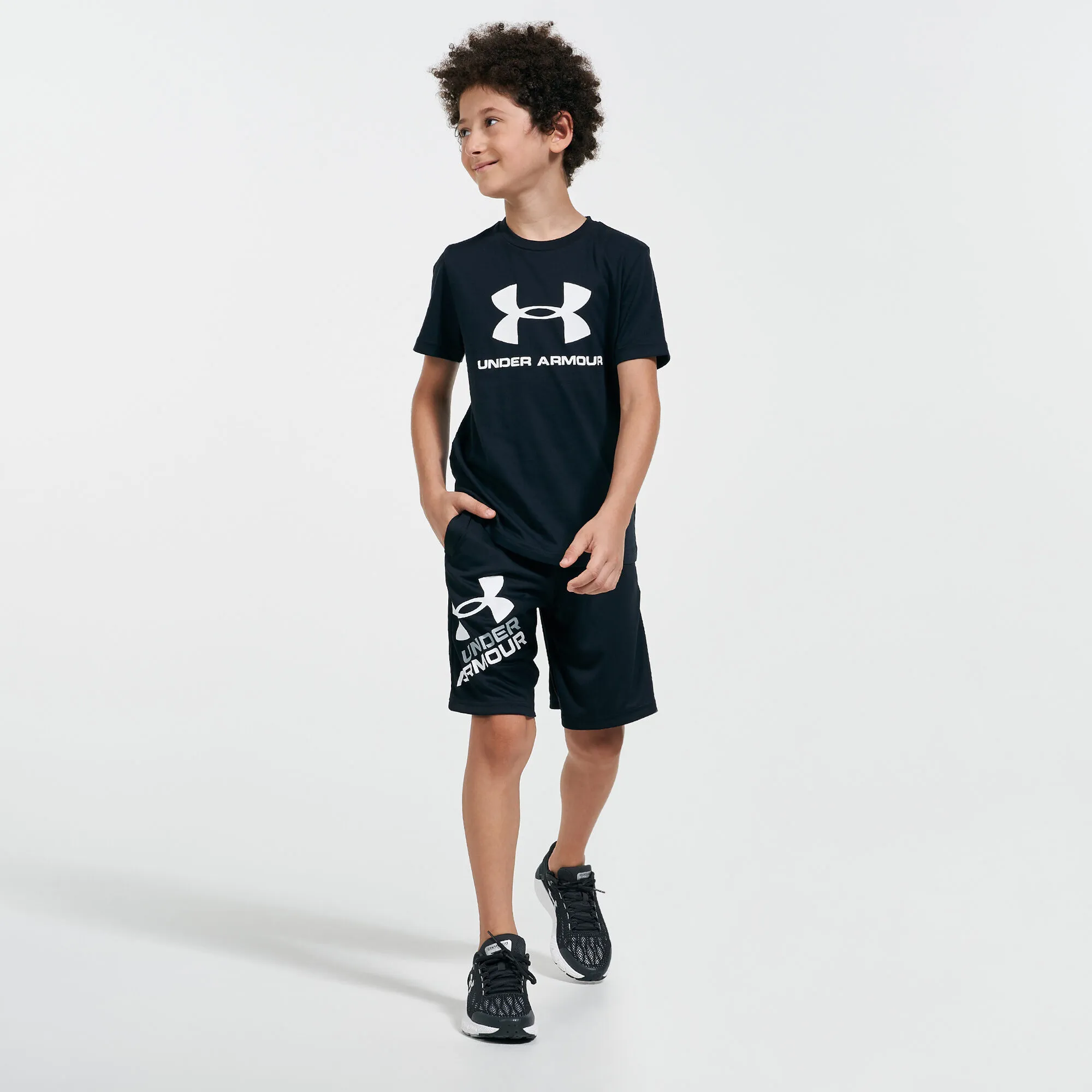 Under Armour Kids' Prototype 2.0 Logo Shorts (Older Kids)