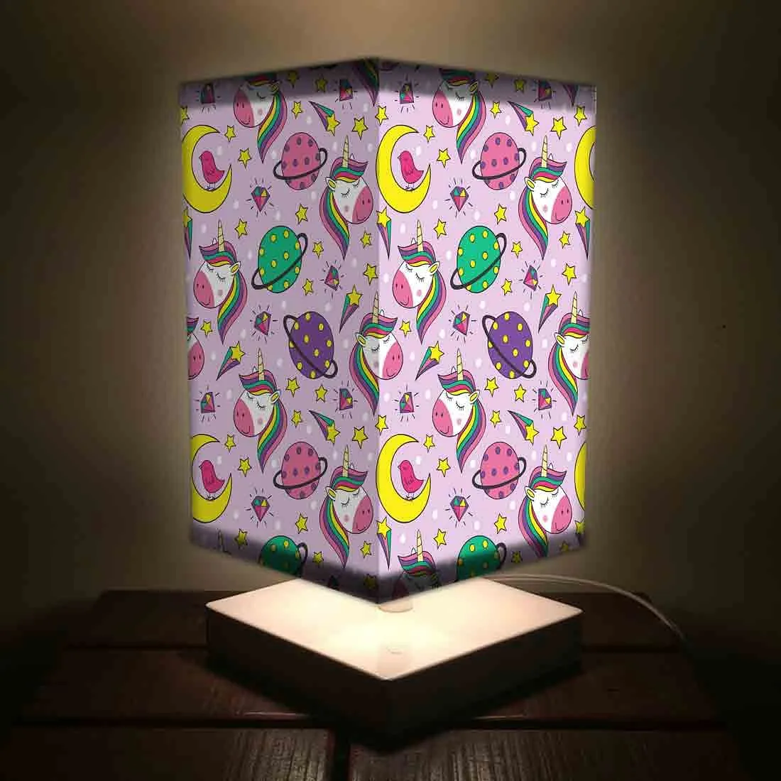 Unicorn Bedside Lamp for Kids Room Lights