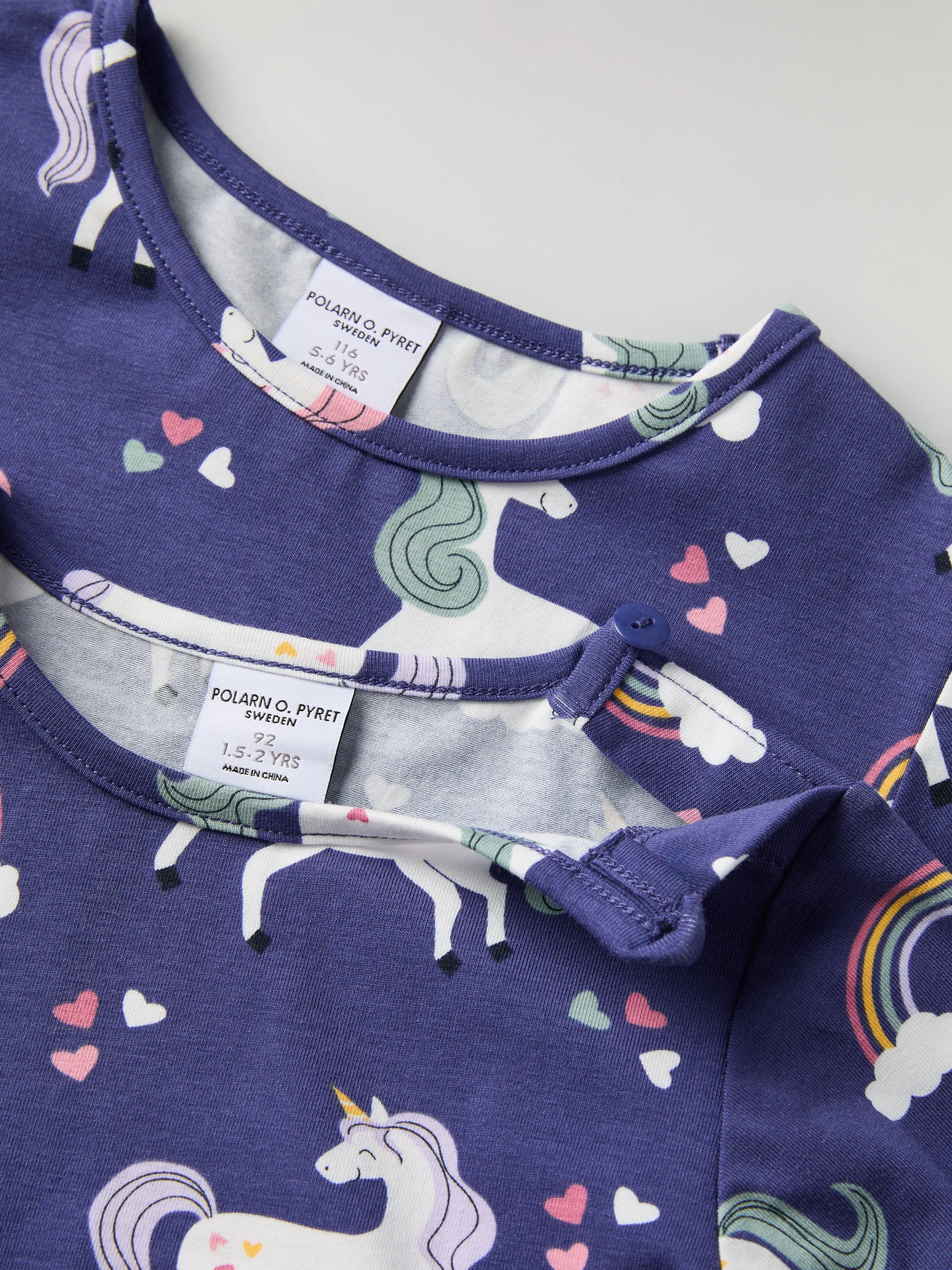 Unicorn Cloud Pocket Kids Top