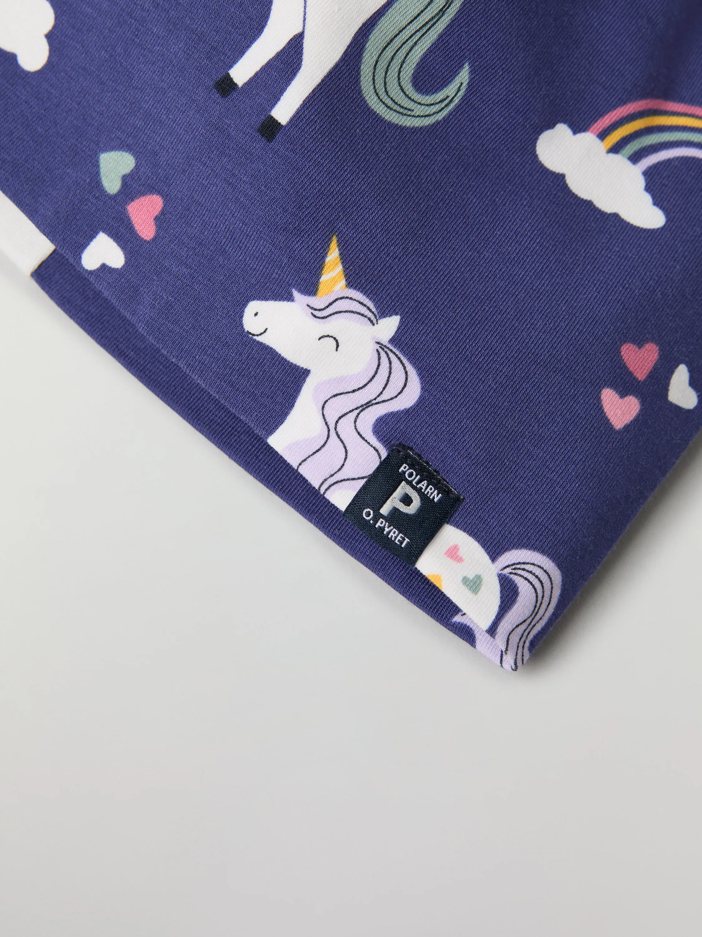 Unicorn Print Kids Beanie Hat