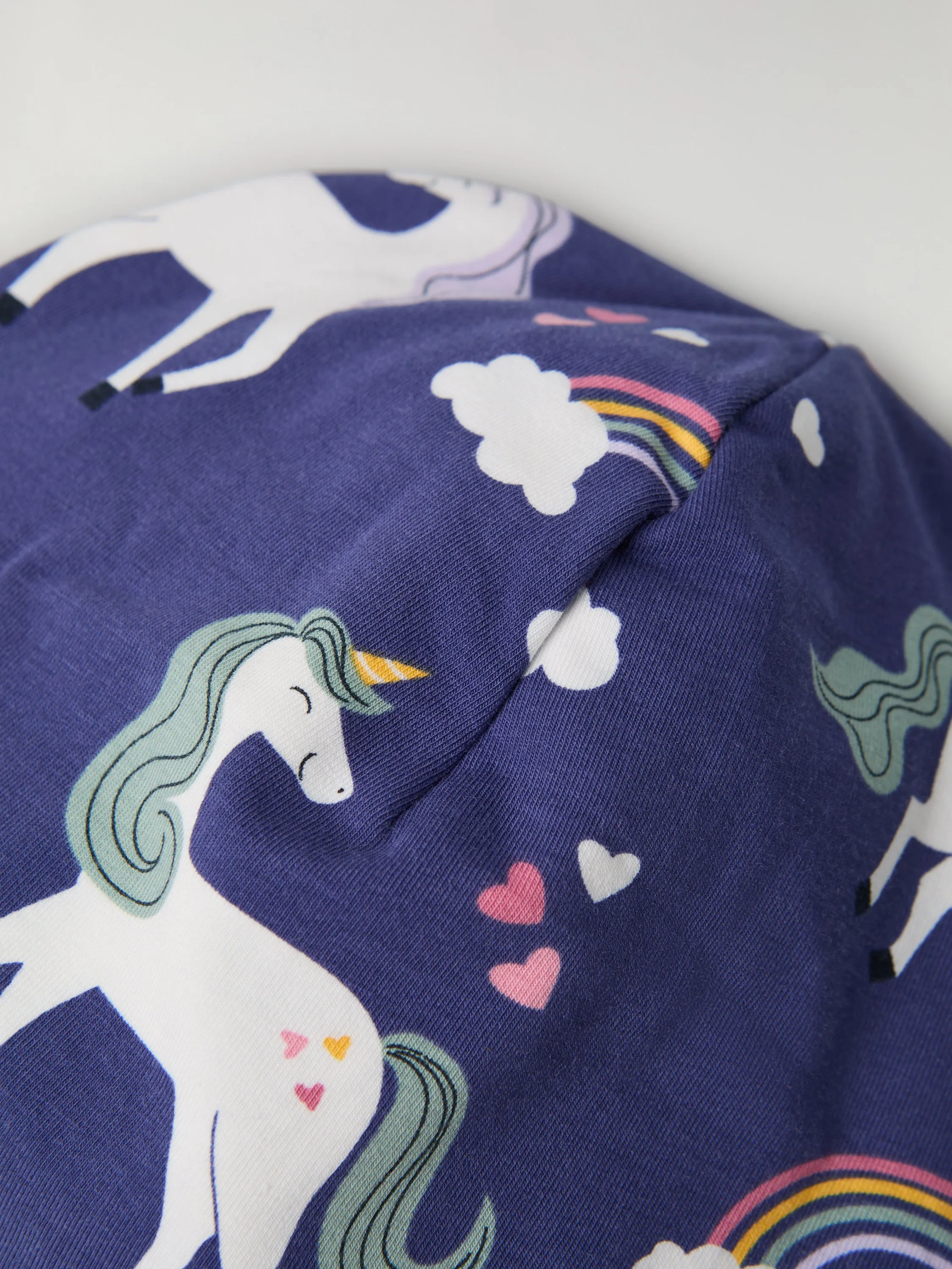 Unicorn Print Kids Beanie Hat