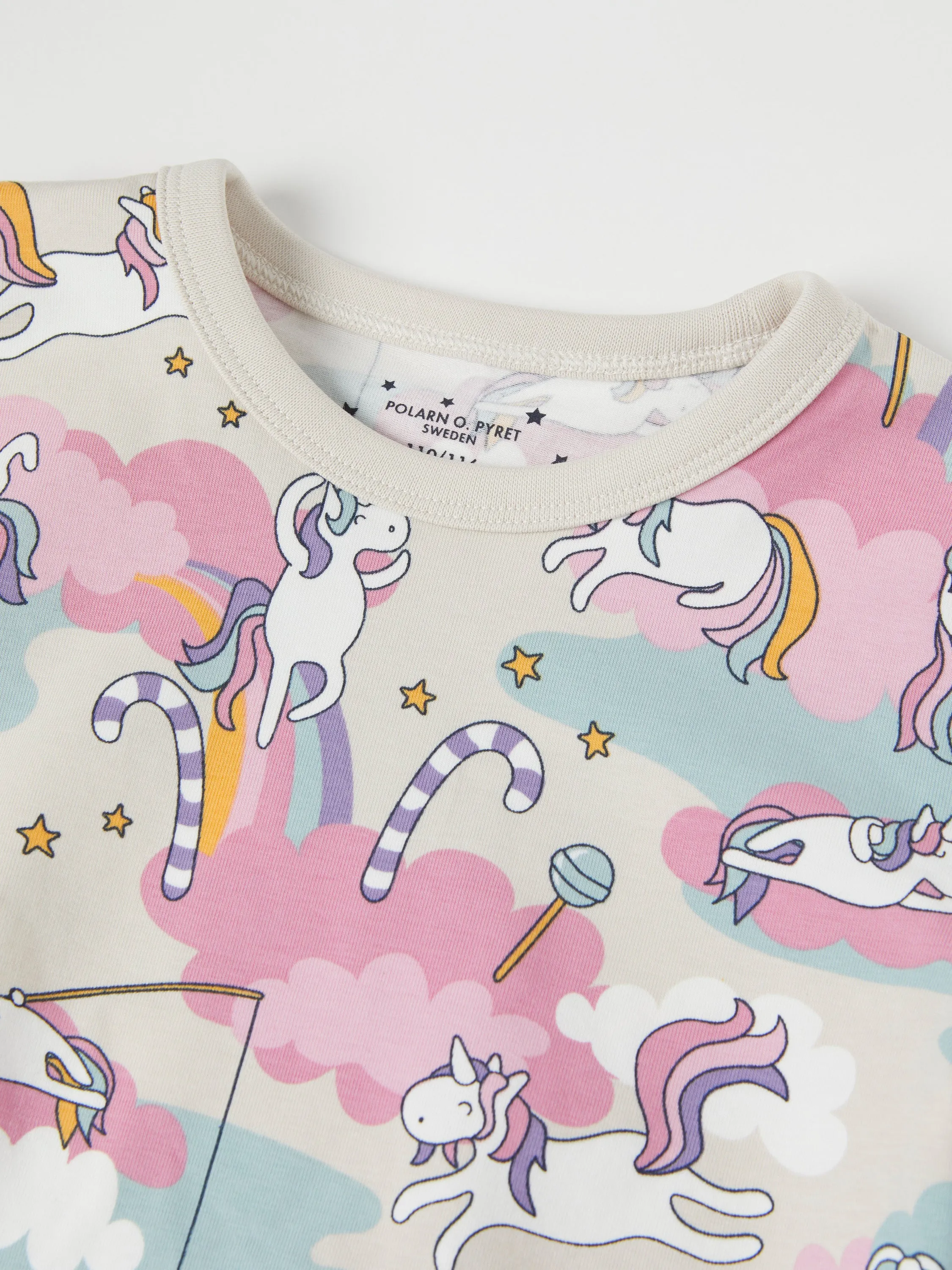 Unicorn Print Kids Pyjamas