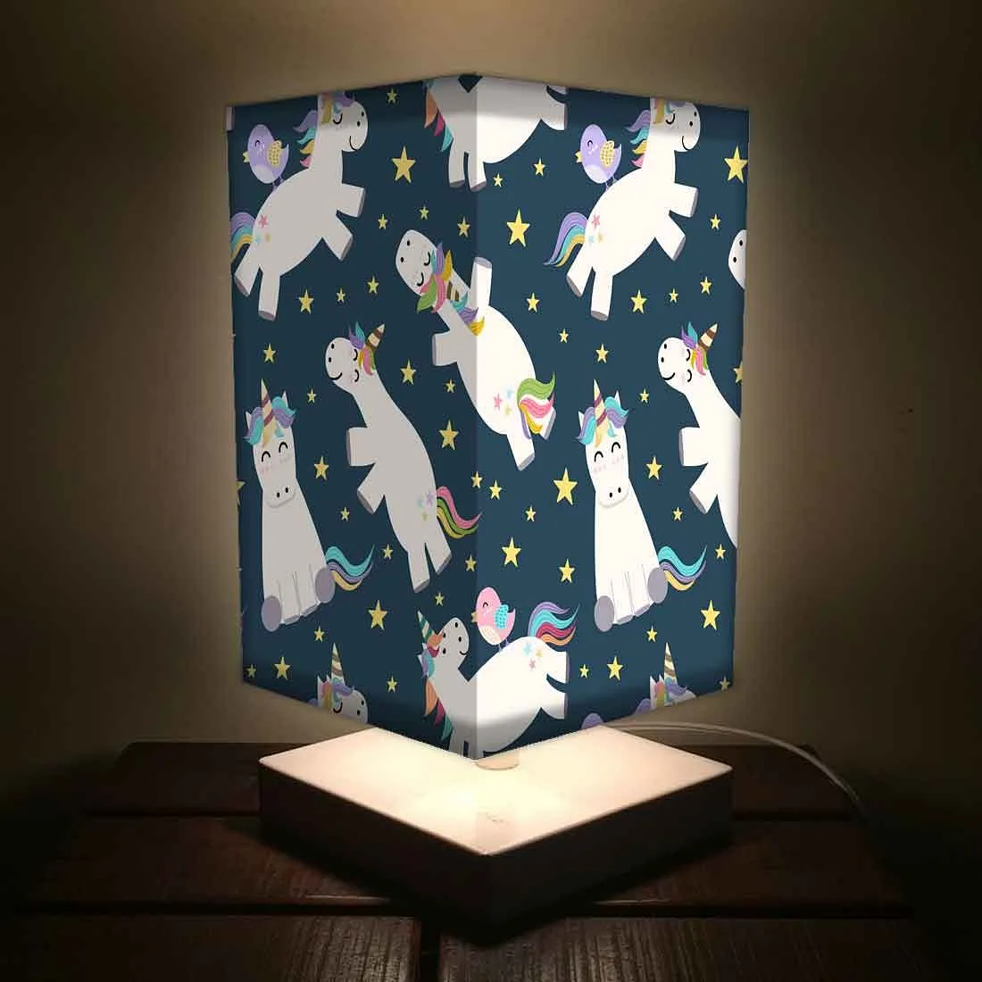 Unicorn Table Lamp for Kids Room Lights