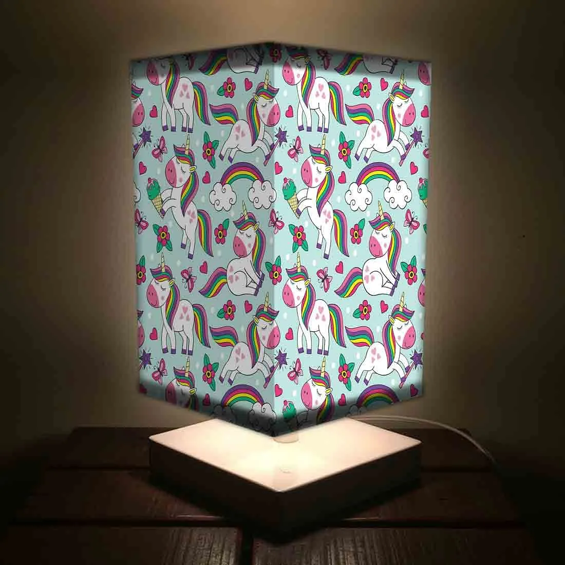 Unicorn Table Lamps for Kids Room Lights