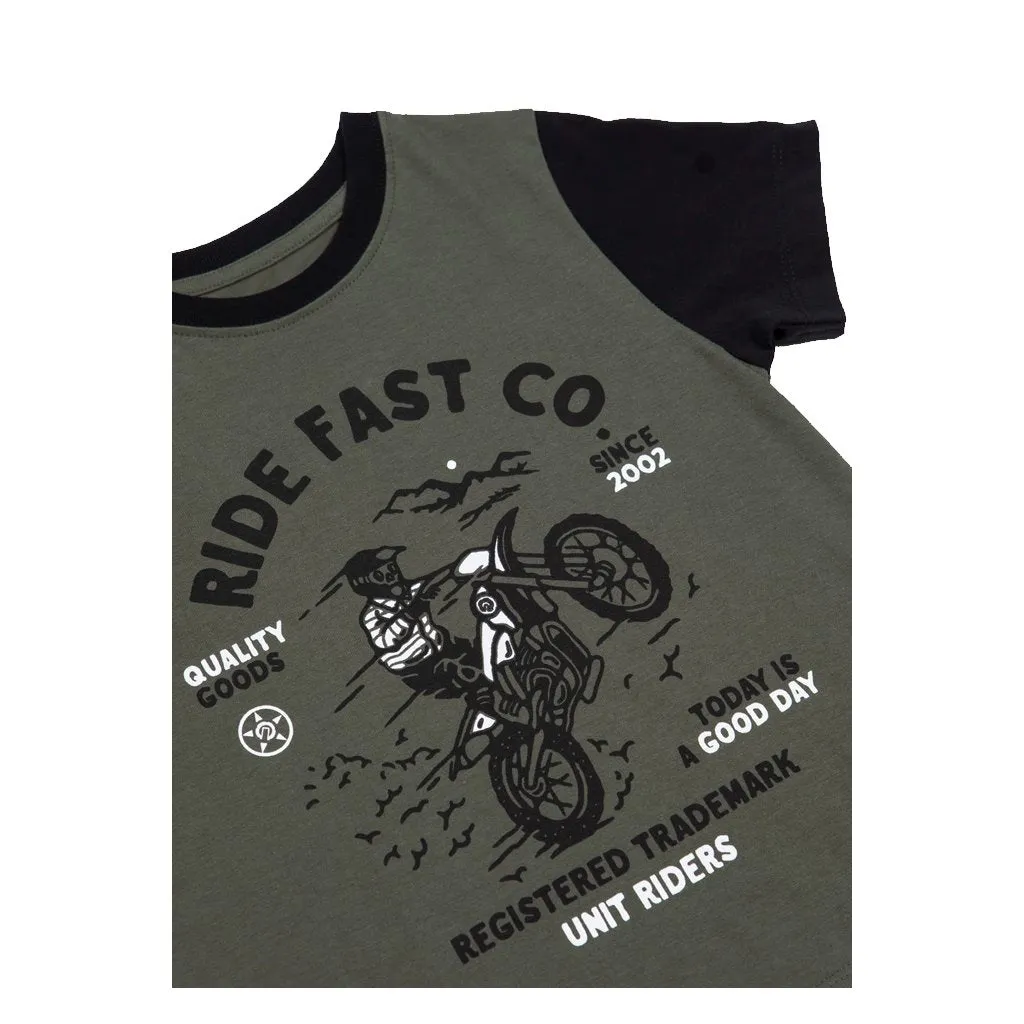 Unit - Kids Ride Fast Tee