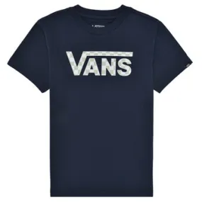 Vans Kids Classic Logo Fill T-Shirt- Dress Blue