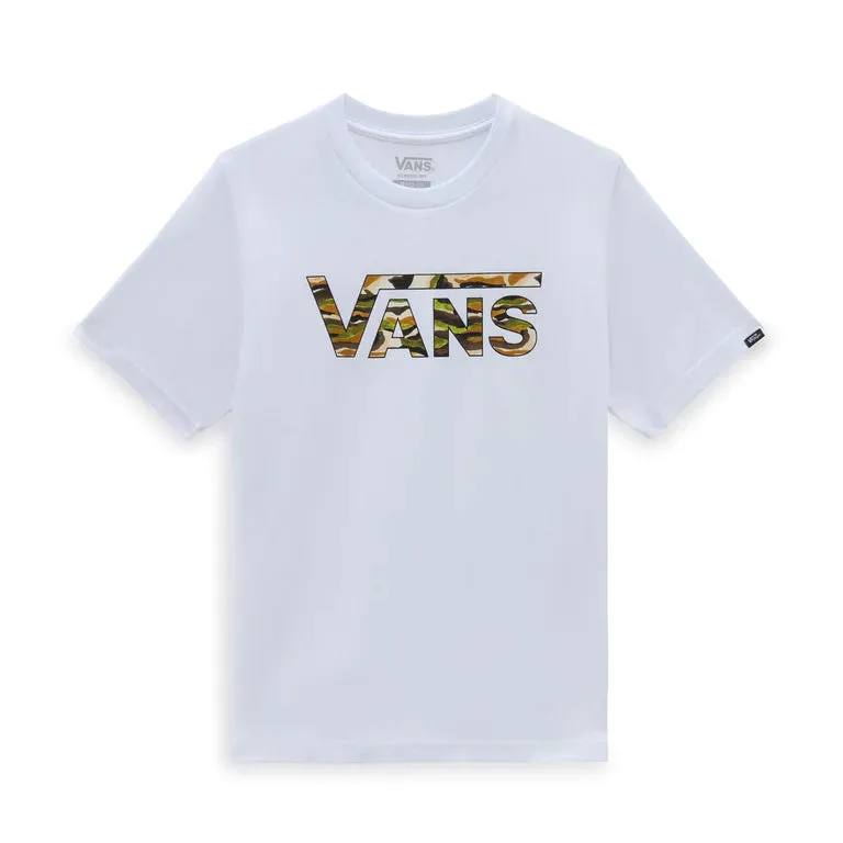 Vans Kids Classic Logo Fill T-Shirt- White