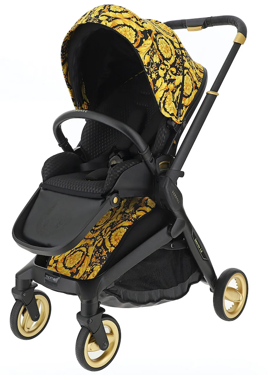 VERSACE KIDS Barocco printed pushchair -                         -                     -                